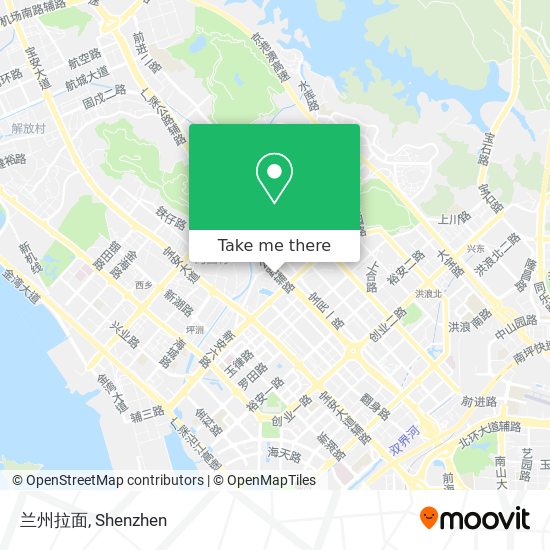 兰州拉面 map