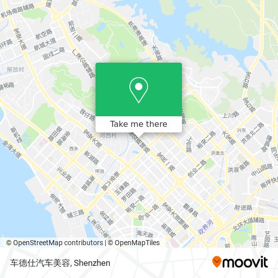车德仕汽车美容 map