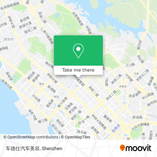 车德仕汽车美容 map