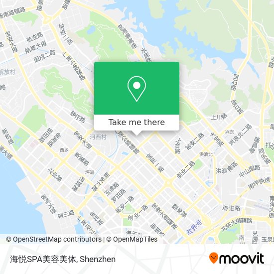 海悦SPA美容美体 map