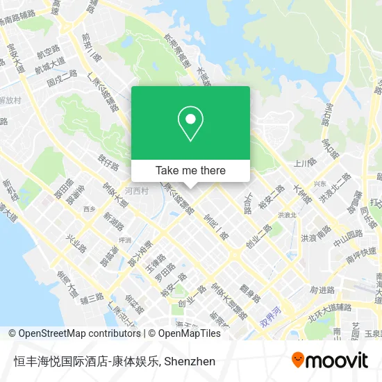 恒丰海悦国际酒店-康体娱乐 map