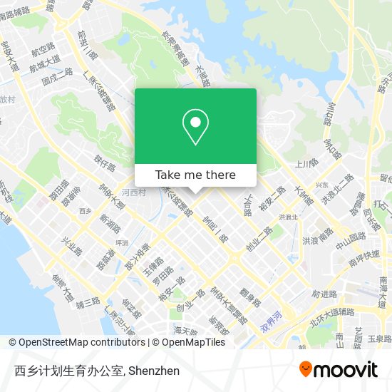 西乡计划生育办公室 map