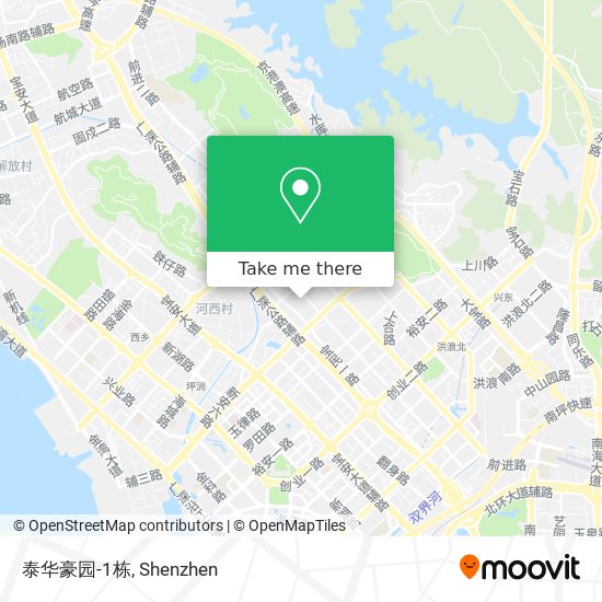 泰华豪园-1栋 map