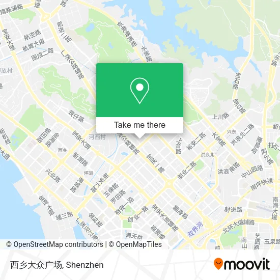 西乡大众广场 map
