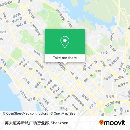 英大证券新城广场营业部 map