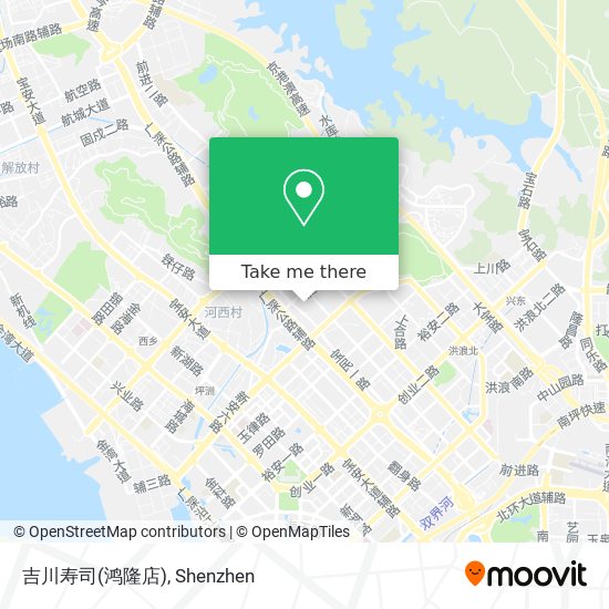 吉川寿司(鸿隆店) map