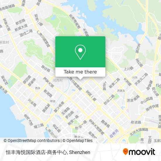 恒丰海悦国际酒店-商务中心 map