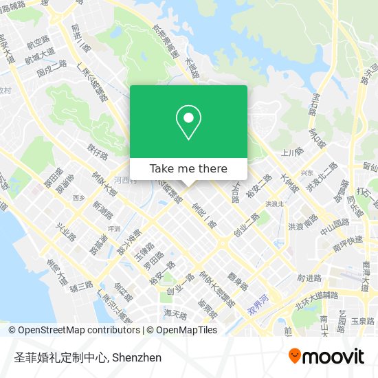 圣菲婚礼定制中心 map