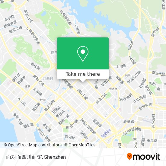 面对面四川面馆 map