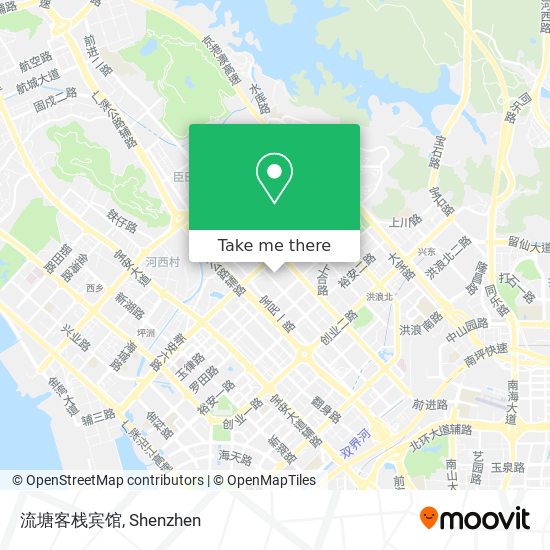 流塘客栈宾馆 map