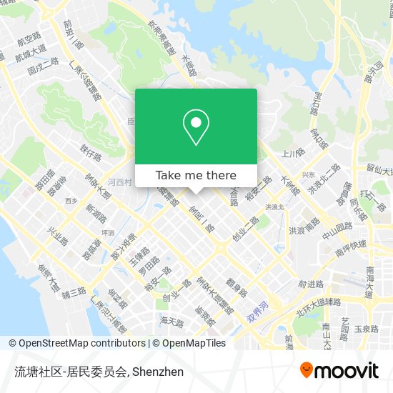 流塘社区-居民委员会 map