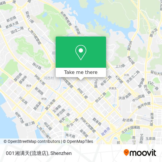 001湘满天(流塘店) map