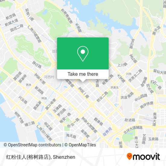 红粉佳人(榕树路店) map