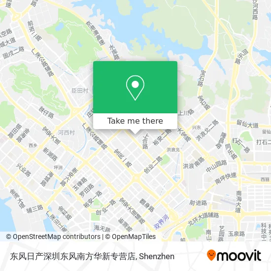 东风日产深圳东风南方华新专营店 map