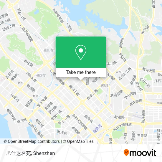旭仕达名苑 map