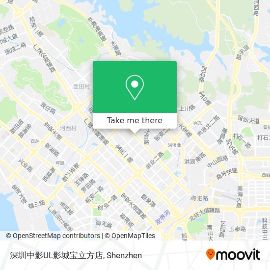 深圳中影UL影城宝立方店 map