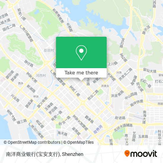 南洋商业银行(宝安支行) map