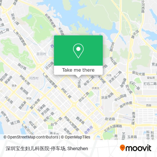 深圳宝生妇儿科医院-停车场 map