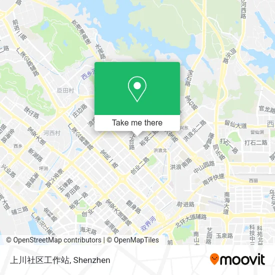 上川社区工作站 map