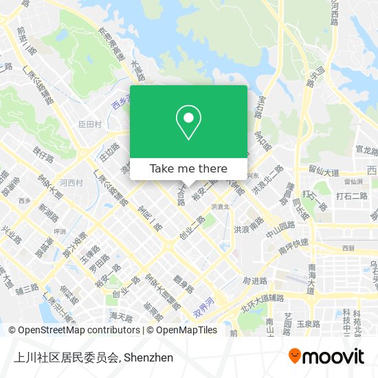 上川社区居民委员会 map