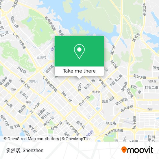 俊然居 map