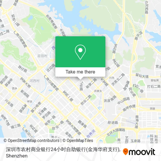 深圳市农村商业银行24小时自助银行(金海华府支行) map