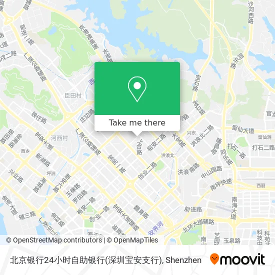 北京银行24小时自助银行(深圳宝安支行) map