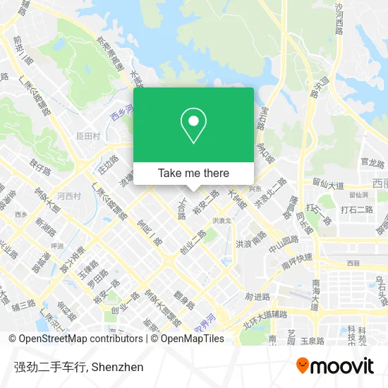 强劲二手车行 map