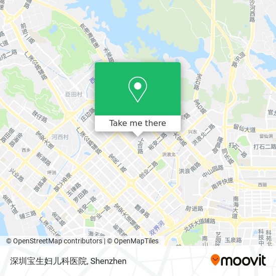 深圳宝生妇儿科医院 map