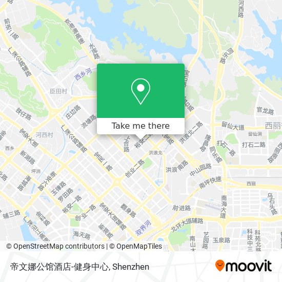 帝文娜公馆酒店-健身中心 map