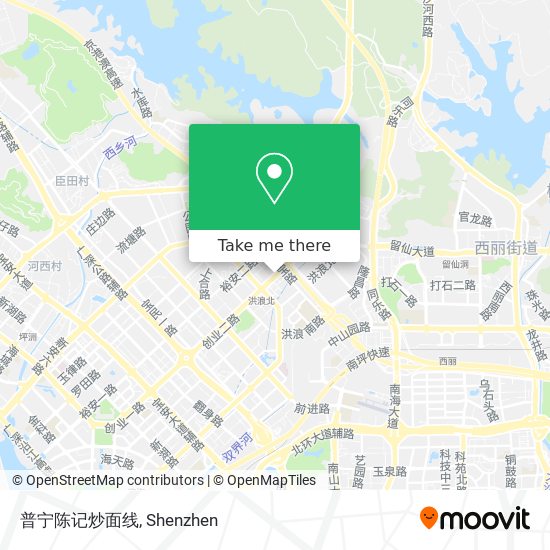 普宁陈记炒面线 map