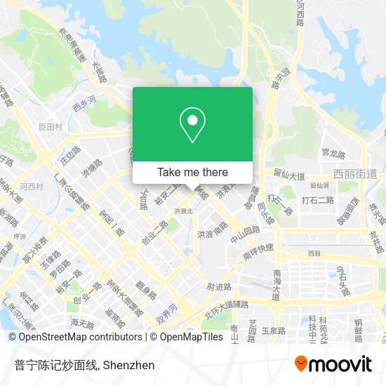 普宁陈记炒面线 map