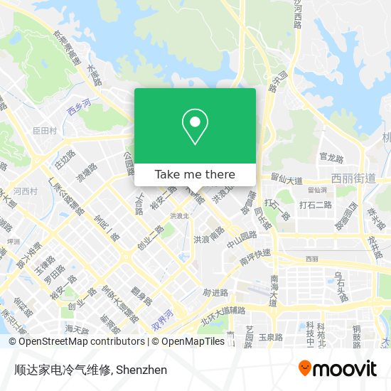 顺达家电冷气维修 map