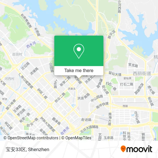 宝安33区 map