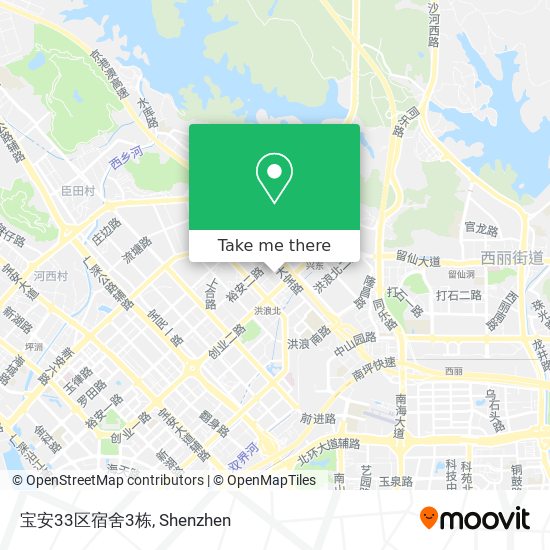 宝安33区宿舍3栋 map