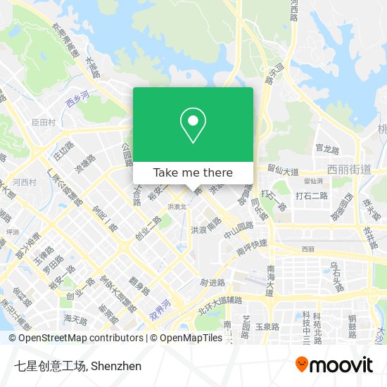 七星创意工场 map