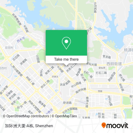加际洲大厦-A栋 map