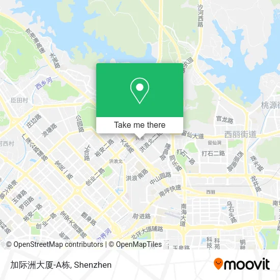 加际洲大厦-A栋 map