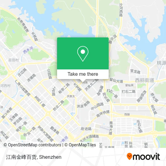 江南金峰百货 map
