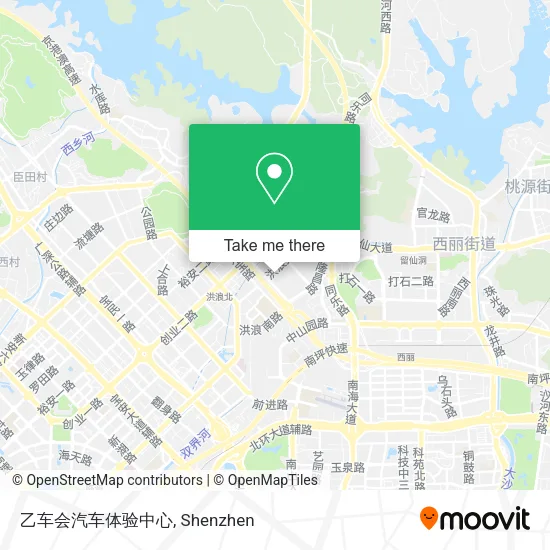 乙车会汽车体验中心 map