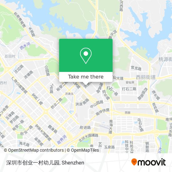 深圳市创业一村幼儿园 map