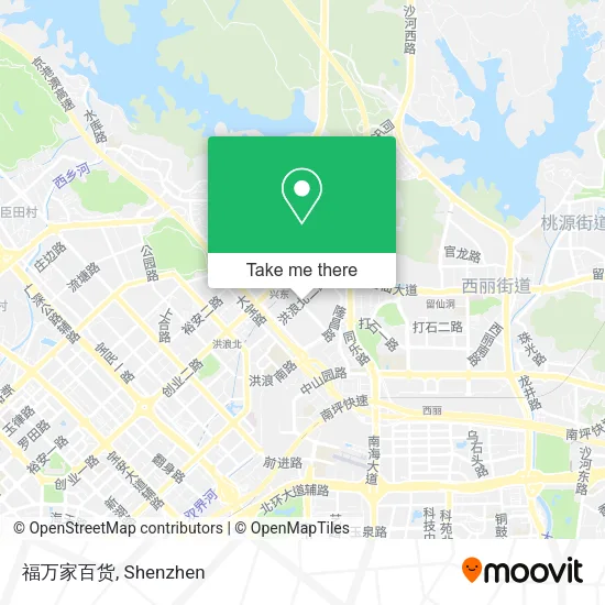 福万家百货 map