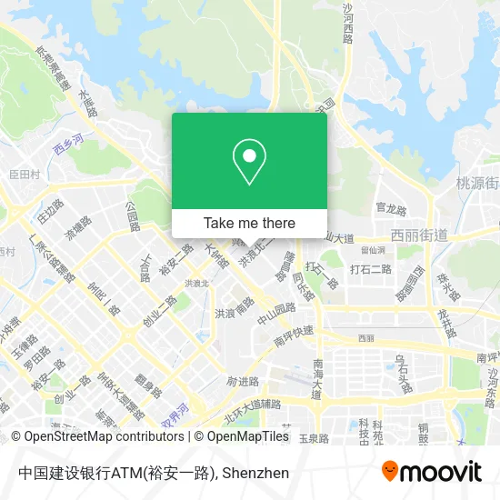 中国建设银行ATM(裕安一路) map