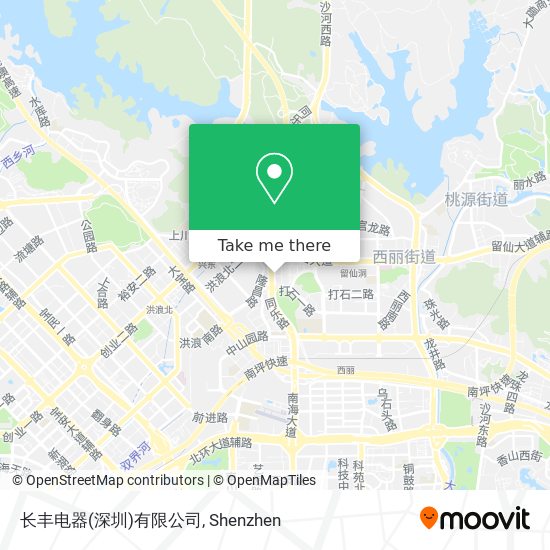 长丰电器(深圳)有限公司 map