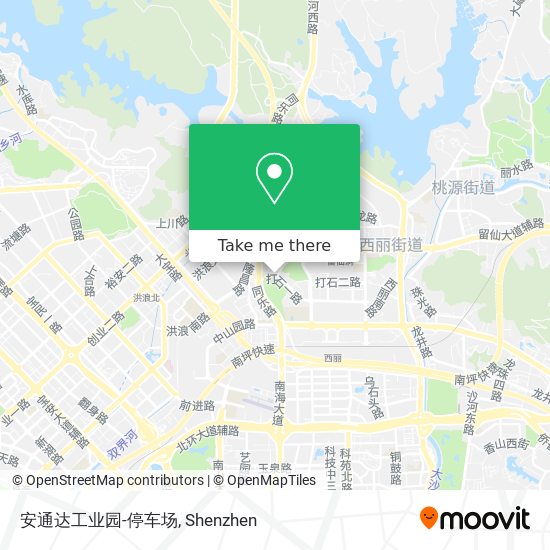 安通达工业园-停车场 map