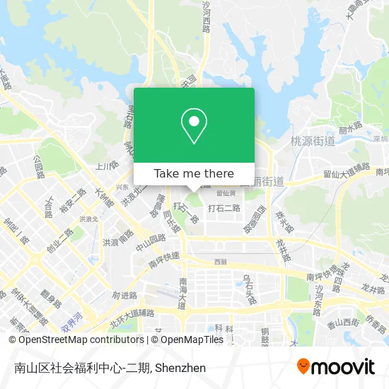 南山区社会福利中心-二期 map