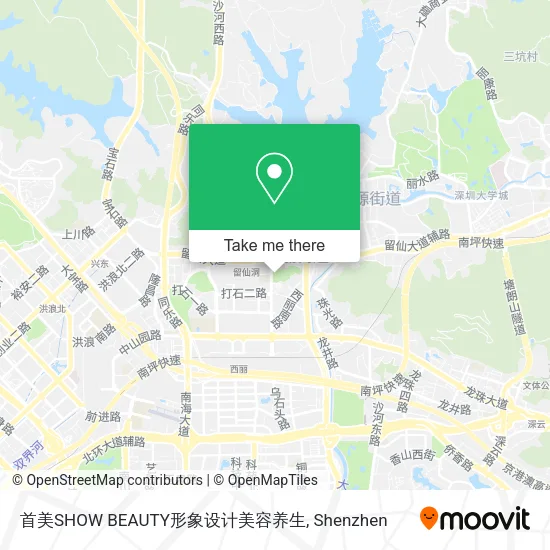 首美SHOW BEAUTY形象设计美容养生 map