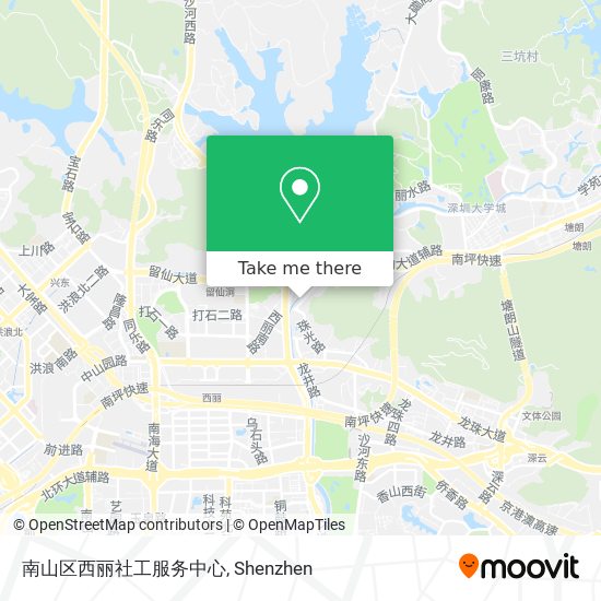 南山区西丽社工服务中心 map