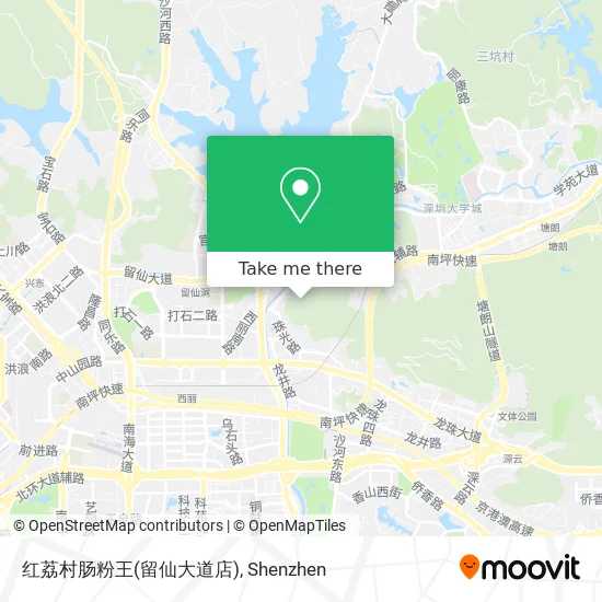 红荔村肠粉王(留仙大道店) map