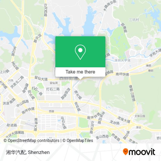 湘华汽配 map